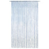 Macrame verho sininen 140x240 cm puuvilla