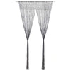 Antrasiitti macrame verho Andre 140x240cm (puuvilla)