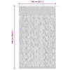 Antrasiitti macrame verho Andre 140x240cm (puuvilla)