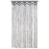 Macrame verho antrasiitti 140x240 cm puuvilla