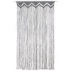Antrasiitti macrame verho Visztian 140x240cm (puuvilla)