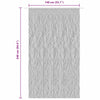Antrasiitti macrame verho Visztian 140x240cm (puuvilla)