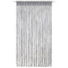 Antrasiitti macrame verho Adinus 140x240cm (puuvilla)