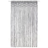 Antrasiitti macrame verho Ilariu 140x240cm (puuvilla)