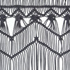 Antrasiitti macrame verho Ilariu 140x240cm (puuvilla)