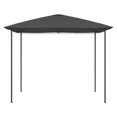 Huvimaja 3x3x2,6 m antrasiitti 160 g/m²