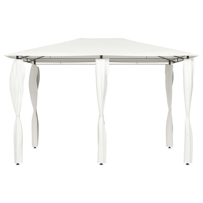 Huvimaja sivuseinillä 3x4x2,6 m kerma 160 g/m²