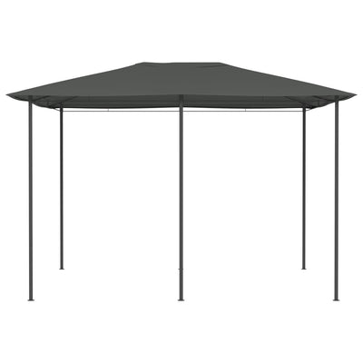 Huvimaja 3x4x2,6 m antrasiitti 160 g/m²