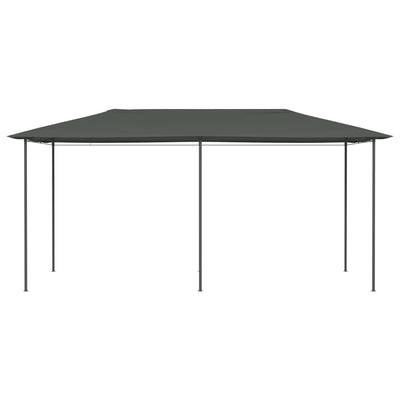 Huvimaja 3x6x2,6 m antrasiitti 160 g/m²