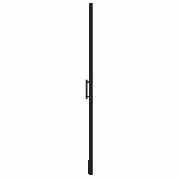 Suihkuovi karkaistu lasi 100x178 cm musta
