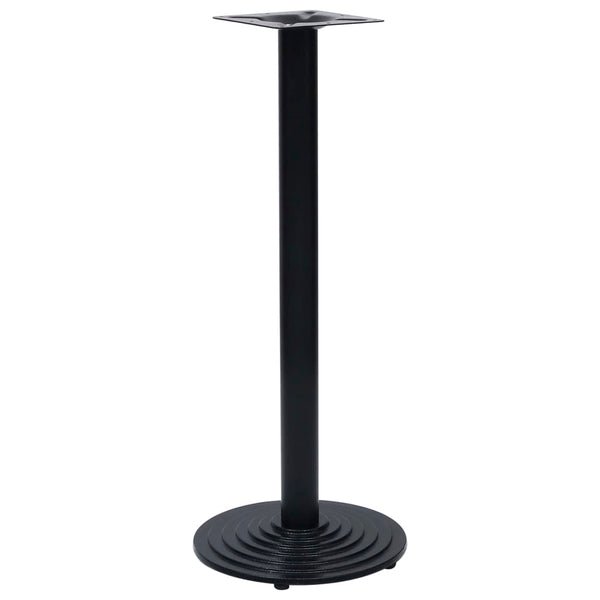 Bistropöydän jalka musta Ø43x107 cm valurauta