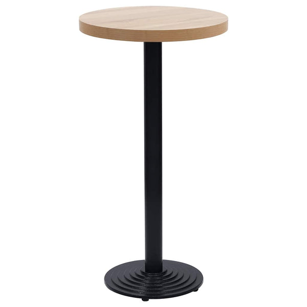 Bistropöydän jalka musta Ø43x107 cm valurauta