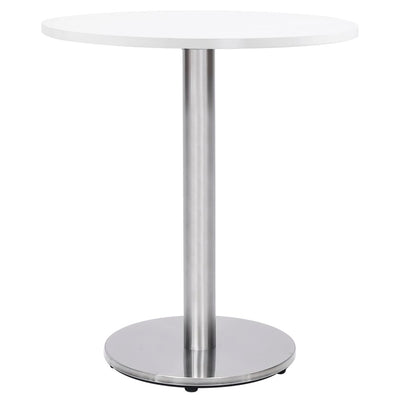 Bistropöydän jalka hopeanvärinen Ø45x72 cm ruostumaton teräs