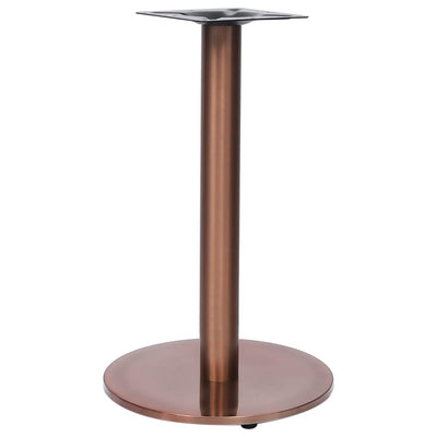 Bistropöydän jalka kullanvärinen Ø45x72 cm ruostumaton teräs