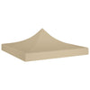 Juhlateltan katto 3x3 m beige 270 g/m²