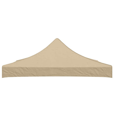 Beige juhlateltan katto Parthenia 3x3 m (270 g/m²)