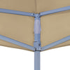 Juhlateltan katto 3x3 m beige 270 g/m²