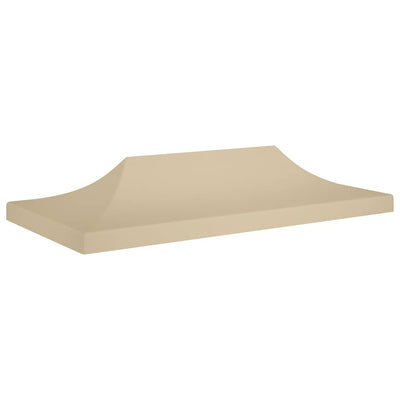 Beige juhlateltan katto Parthenia 6x3 m (270 g/m²)
