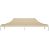 Juhlateltan katto 6x3 m beige 270 g/m²