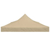 Beige juhlateltan katto Parthenia 6x3 m (270 g/m²)
