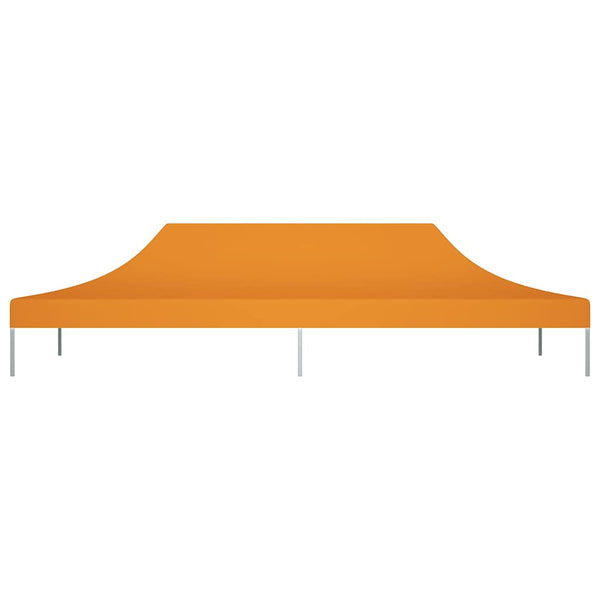 Juhlateltan katto 6x3 m oranssi 270 g/m²
