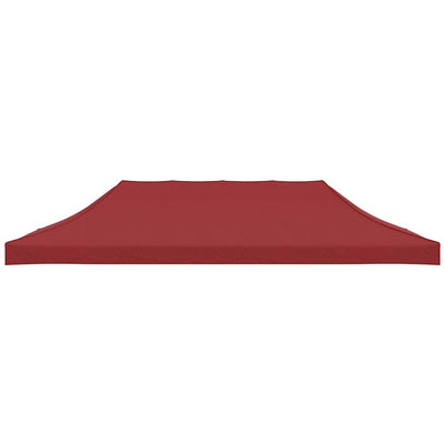 Viininpunainen juhlateltan katto Parthenia 6x3 m (270 g/m²)