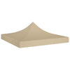 Juhlateltan katto 2x2 m beige 270 g/m²