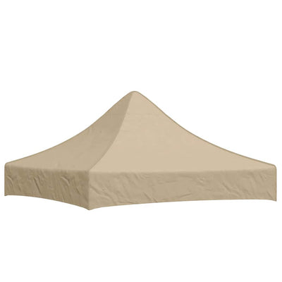 Beige juhlateltan katto Parthenia 2x2 m (270 g/m²)