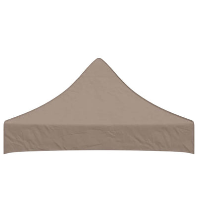 Harmaanruskea juhlateltan katto Parthenia 2x2 m (270 g/m²)