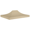 Juhlateltan katto 4x3 m beige 270 g/m²