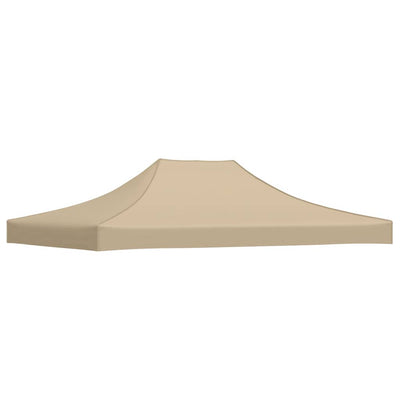 Beige juhlateltan katto Parthenia 4x3 m (270 g/m²)