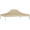 Juhlateltan katto 4x3 m beige 270 g/m²