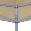 Juhlateltan katto 4x3 m beige 270 g/m²