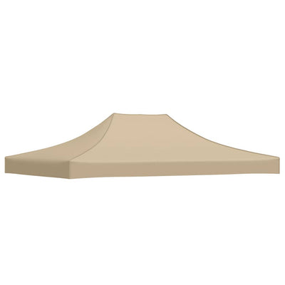 Beige juhlateltan katto Parthenia 4,5x3 m (270 g/m²)
