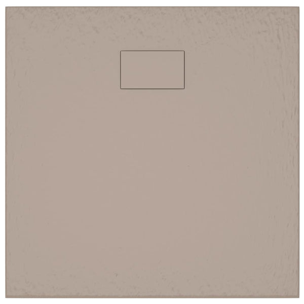 Ruskea suihkualusta Haidar 90x80cm