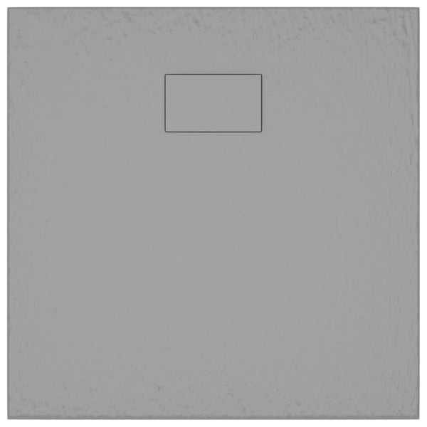 Harmaa suihkualusta Haidar 80x80cm