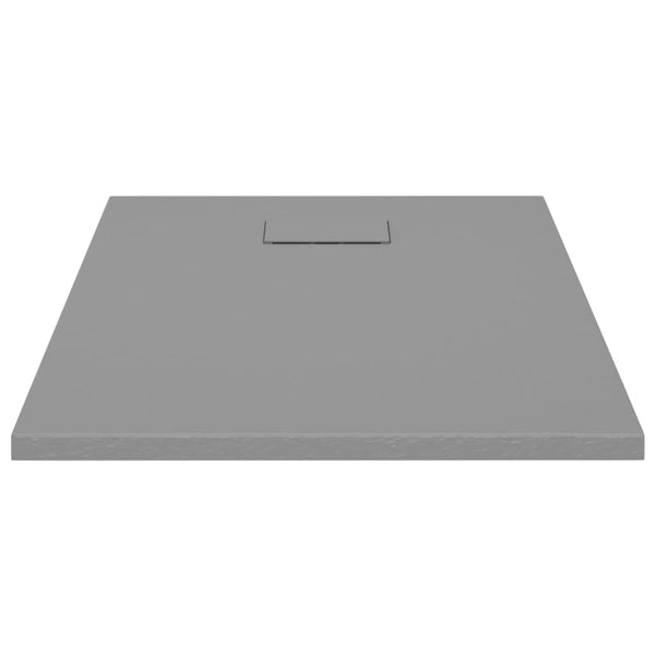 Harmaa suihkualusta smc Haidar 90x70cm