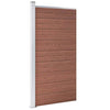 Aitapaneeli WPC 95x186 cm ruskea