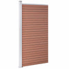Aitapaneeli WPC 95x186 cm ruskea
