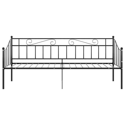 Sohvasängyn runko musta metalli 90x200 cm