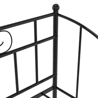 Musta sohvasängyn runko Triada 90x200cm (metalli)