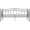 Musta sohvasängyn runko Tavinel 90x200cm (metalli)
