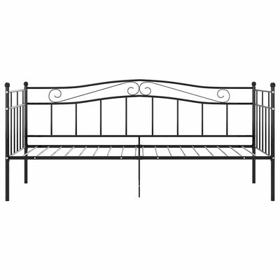 Musta sohvasängyn runko Tavinel 90x200cm (metalli)