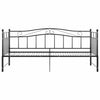 Vuodesohvan runko musta metalli 90x200 cm