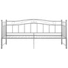 Vuodesohvan runko harmaa metalli 90x200 cm