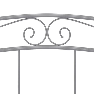 Harmaa sängynrunko Totosel 200x200cm (metalli)