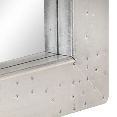 Lentokonemainen peili Zely 110x50cm (metalli)