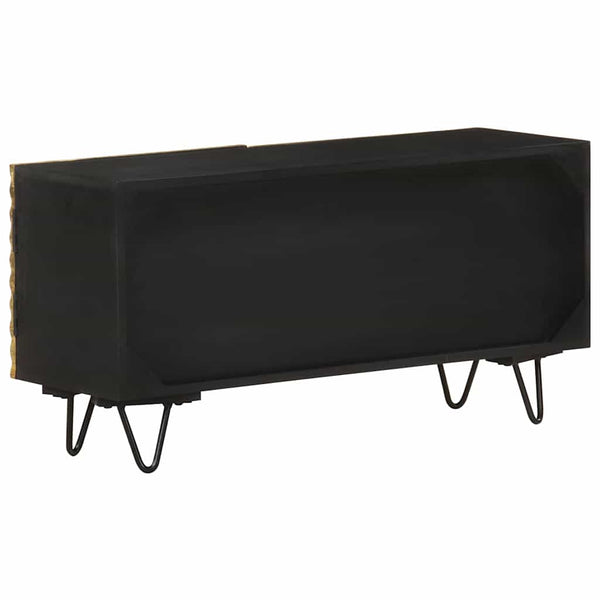 TV-kaappi 90x30x45 cm täysi mangopuu