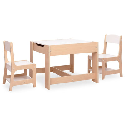Lasten pöytä ja 2 tuolia MDF