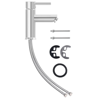 Kromattu kylpyhuoneen pesualtaan hana Cyntia 130x176 mm